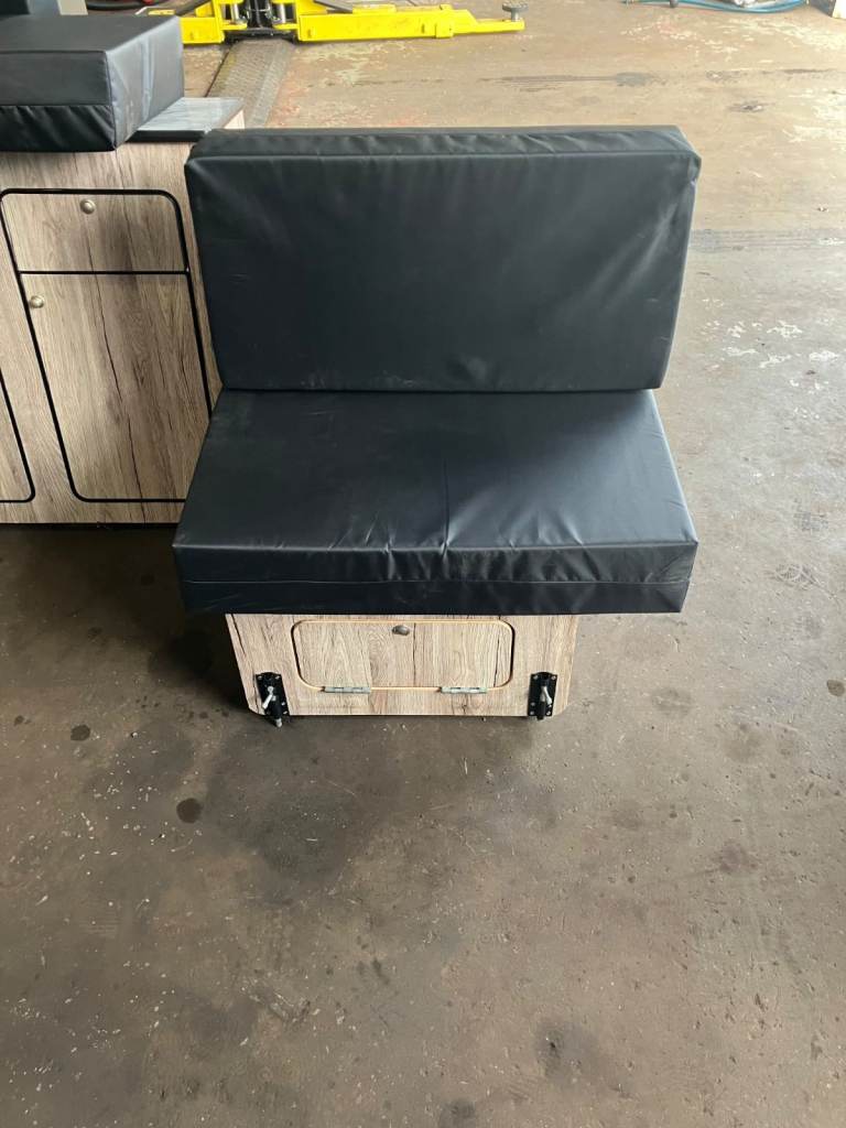 rock and roll bed and cabinets 