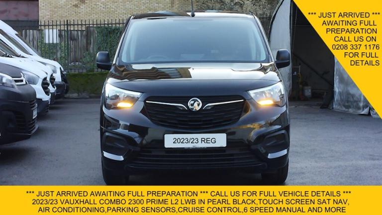 2023 Vauxhall Combo 2300 1.5 Turbo D 100ps H1 Prime Van PANEL VAN DIESEL Manual