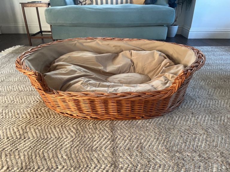 Wicker Dog Bed