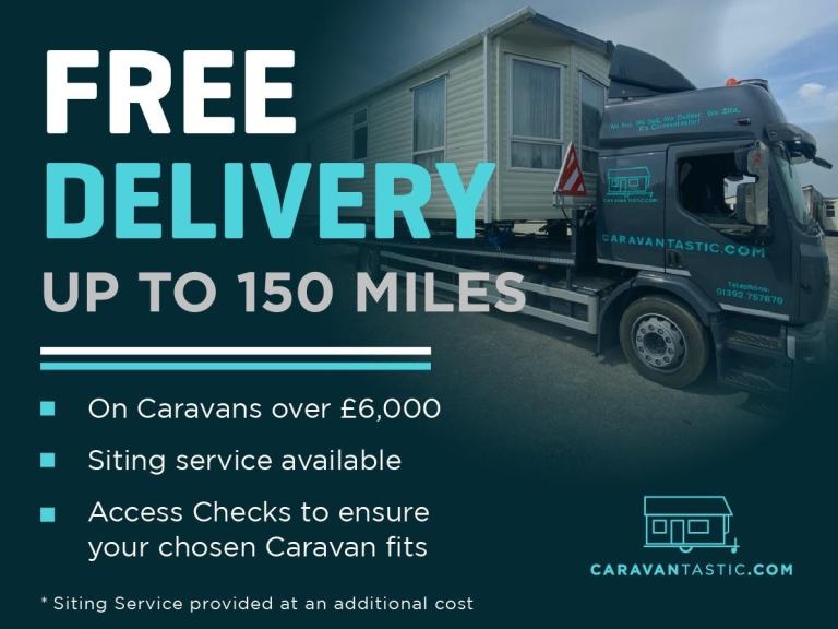 Resi Spec 2 Bed Static Caravan - DG, CH, Wood Exterior, Bath - Offsite, Own Land