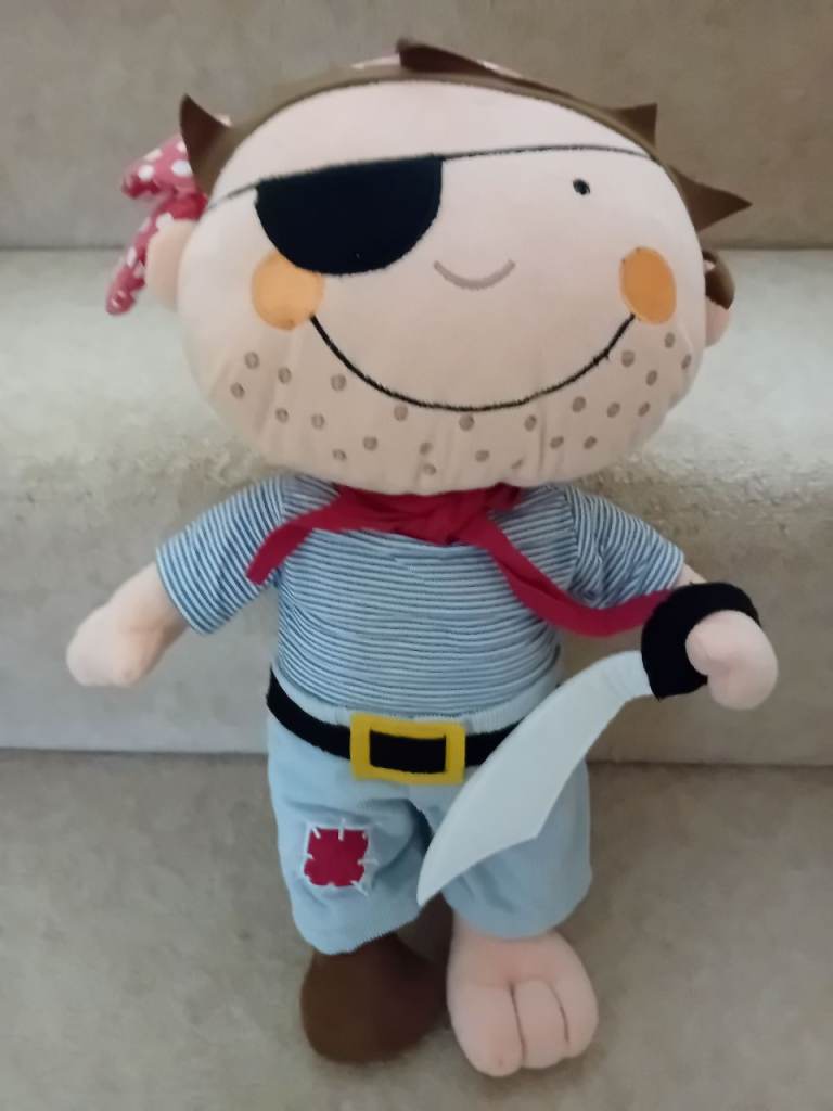 Laura Ashley pirate soft toy. 