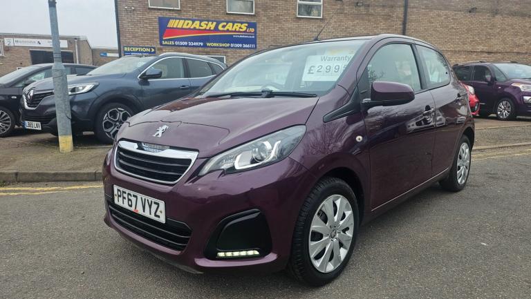 2018 Peugeot 108 1.0 Active 5dr HATCHBACK Petrol Manual