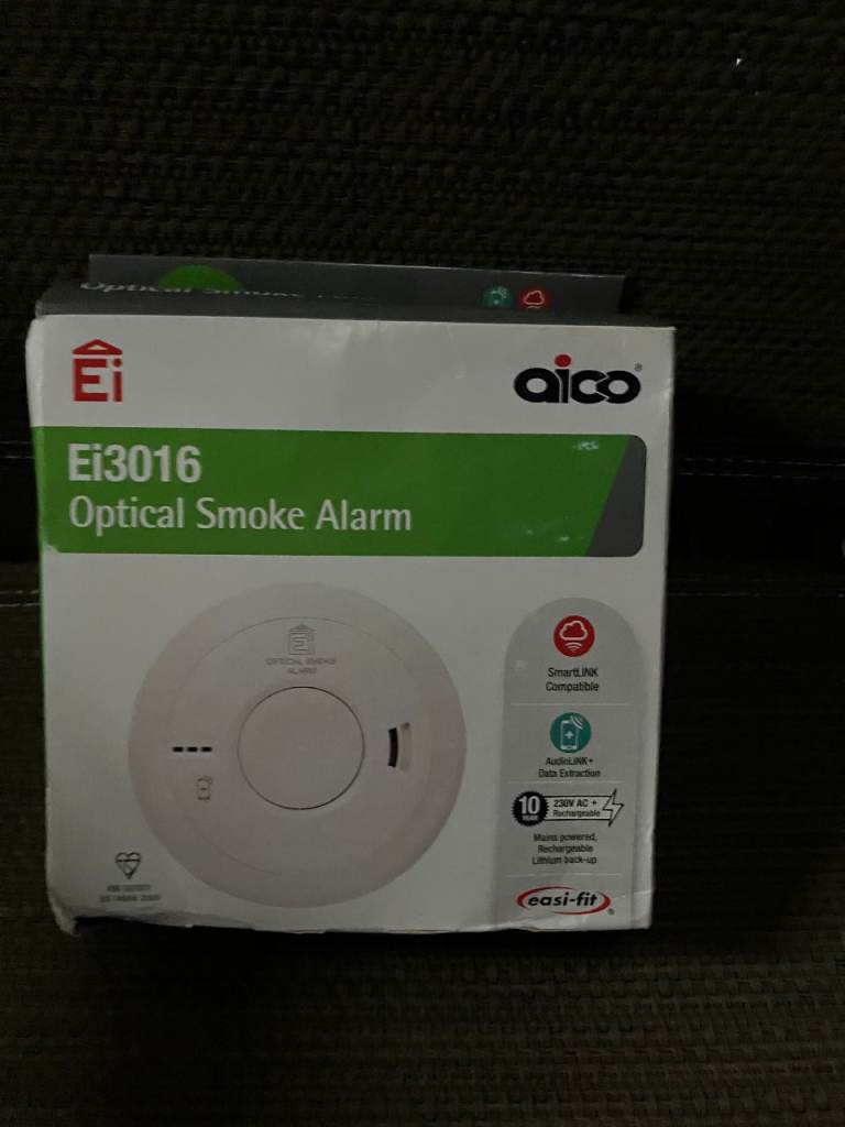 ALL BOXED BY AICO X2 SMOKE ALARMS X1 CARBON MONOXIDE JOB LOT ALL OF THEM