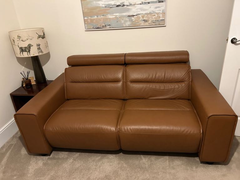 Stressless Emily 2 - Seat Wide Arm Recliner Sofa