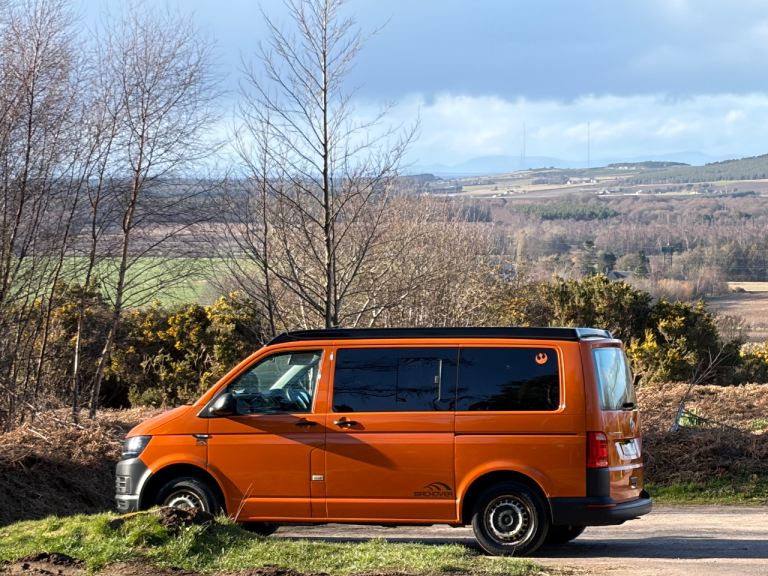 VW Campervan Hillside Birchover