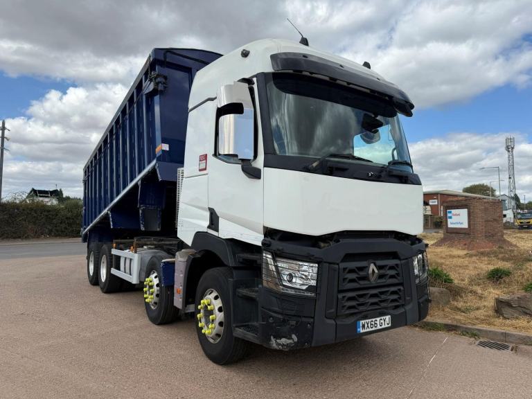 RENAULT C430 2017 EURO 6, 8X4 BULK BODIED TIPPER