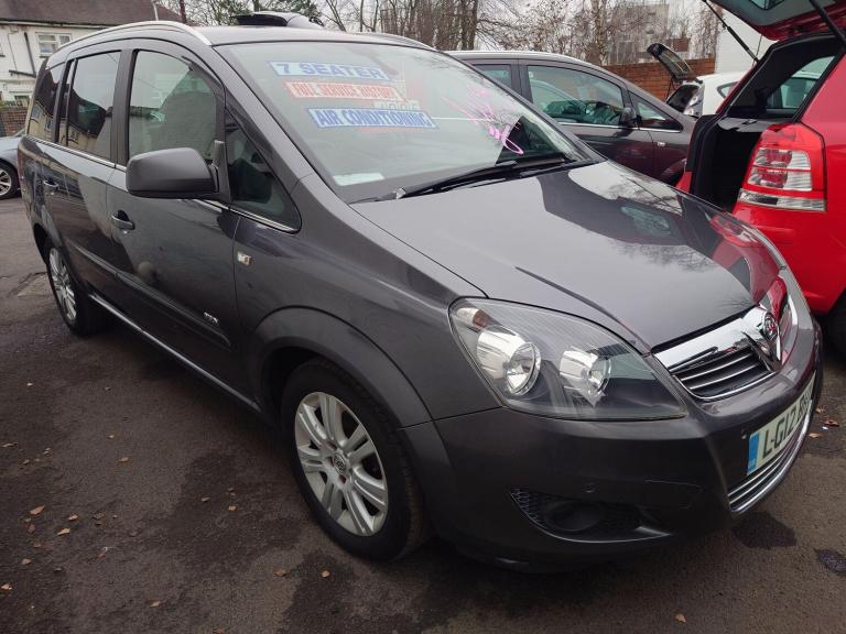 2012 Vauxhall Zafira 1.8 16V Design Euro 5 5dr MPV Petrol Manual