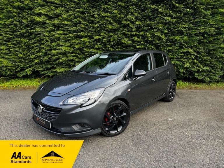 2018 Vauxhall Corsa 1.4 SRi Vx-line Nav Black 5dr HATCHBACK Petrol Manual