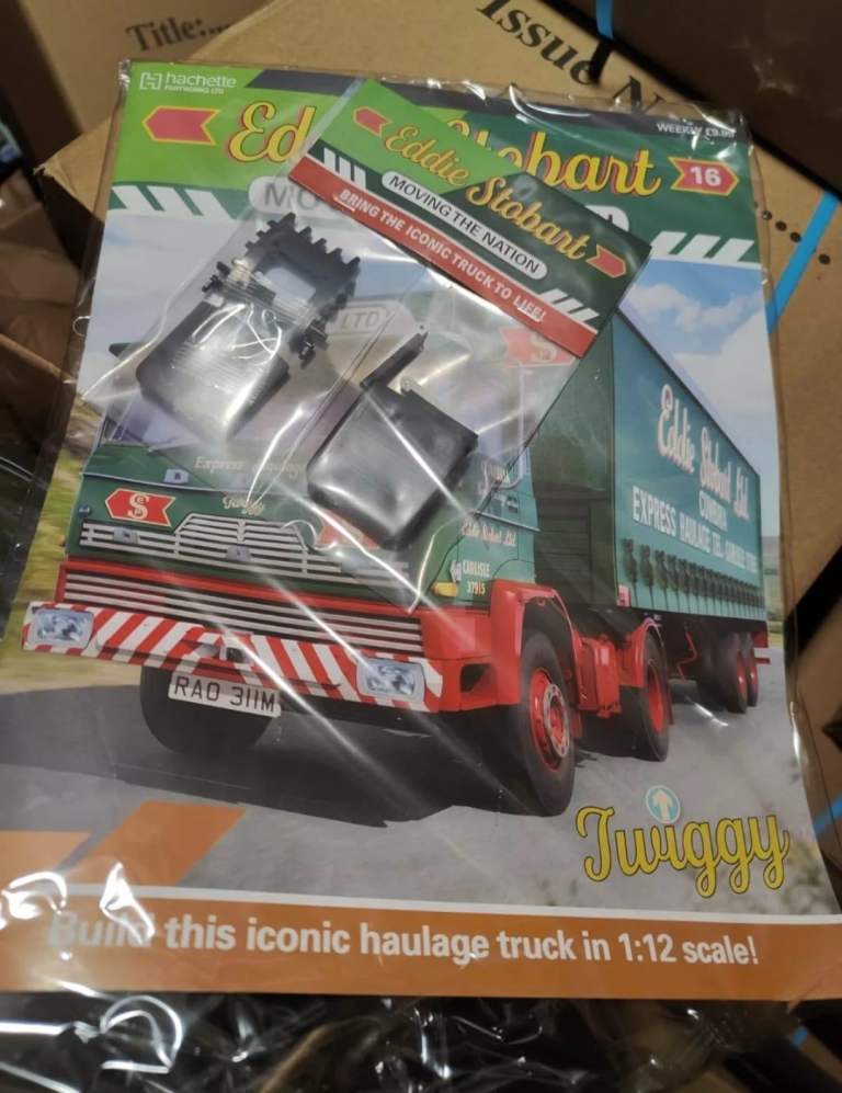 Eddie Stobart Build the Classic Haulage Truck Hachette Issue 16 NEW moving nation