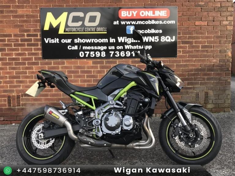 Kawasaki Z900 19reg 8592miles FSH Akro can and R&G bits