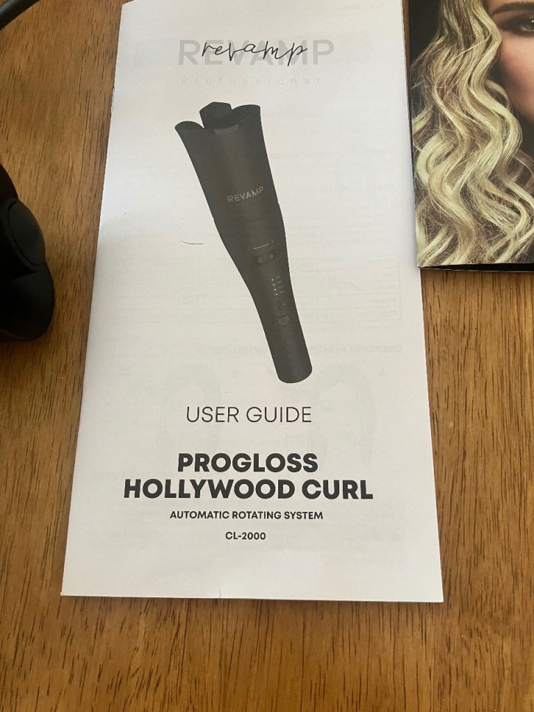 Revamp Progloss Hollywood Curl – Automatic Rotating System