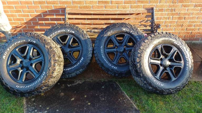 All terrain 4x4 wheels and tyres ford ranger
