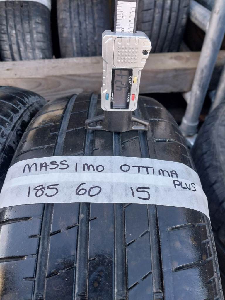 Part worn tyres Massimo Ottima Plus 185 60 15 - set of 2