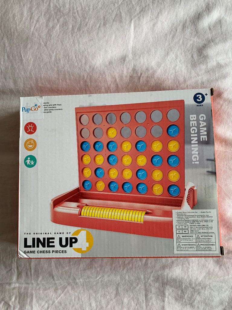 4 in a Row (Connect 4) board game (new)