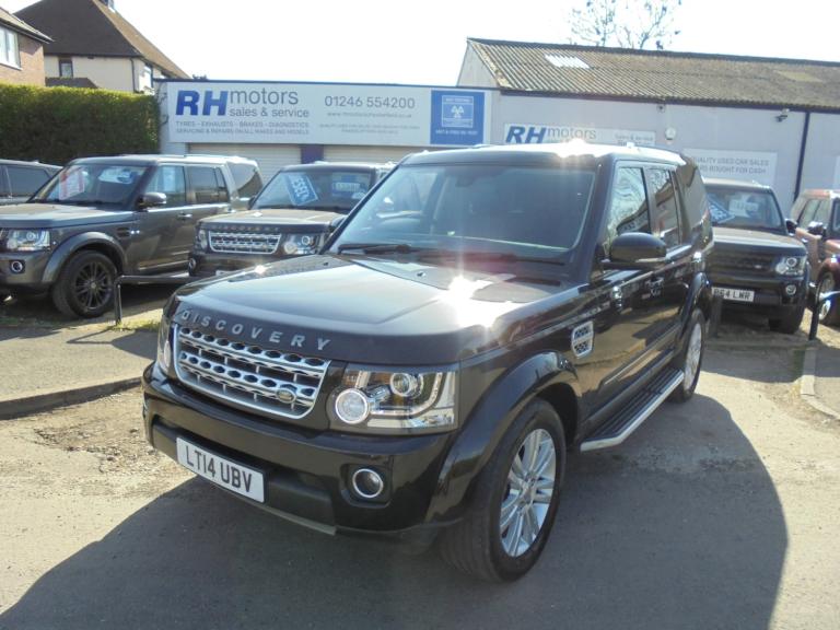 2014 Land Rover Discovery 3.0 SDV6 HSE 5dr Auto Black Towbar 7 Seater Privacy Glass ESTATE Diesel...