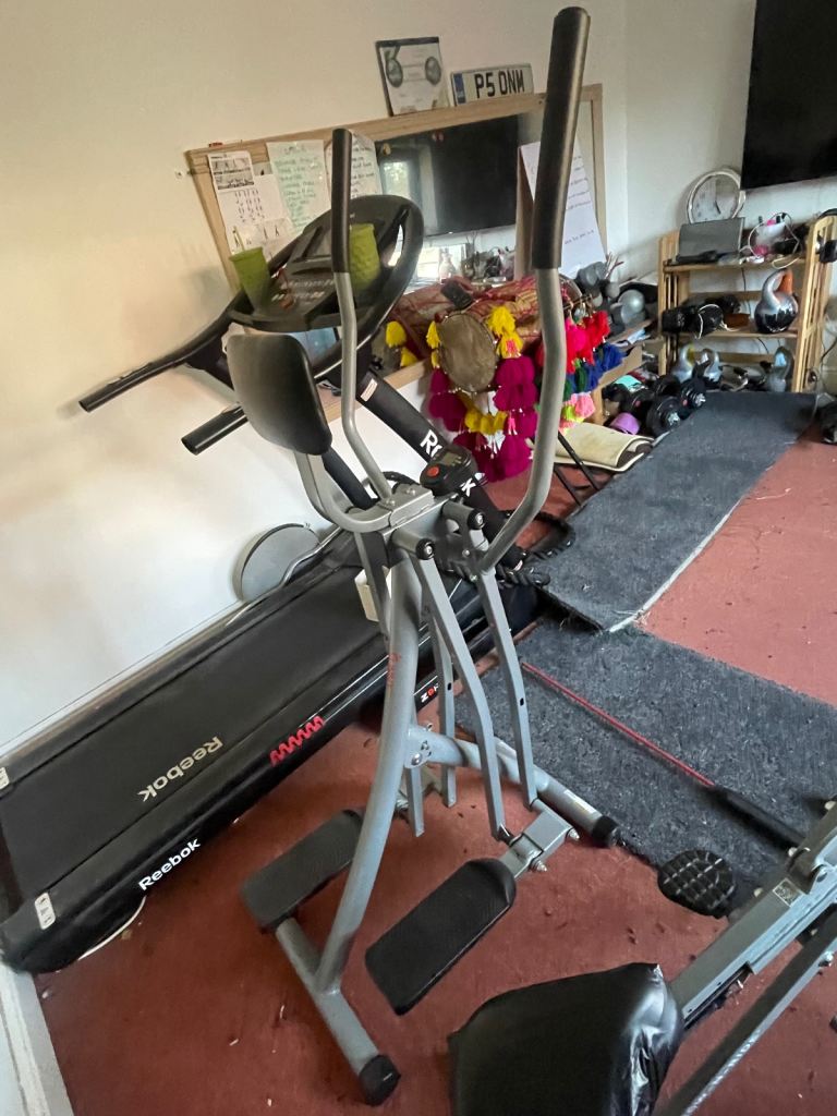 Sunny fitness elliptical glider foldable 