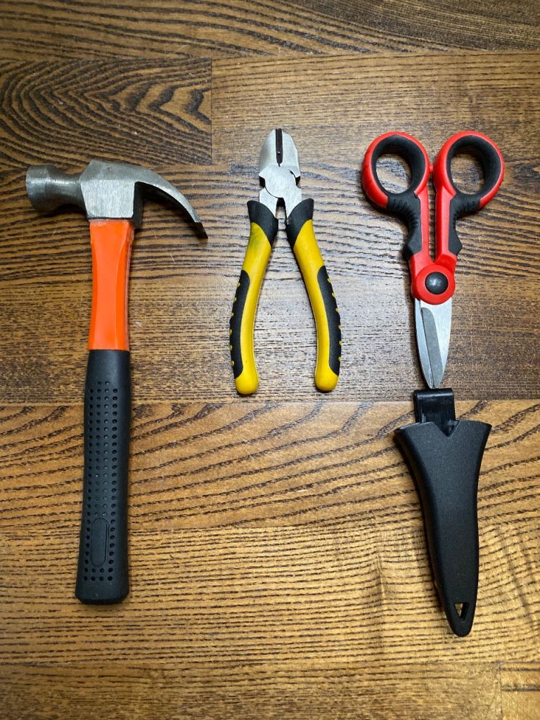 image for  “3-Piece DIY Tool Set – Hammer, Cutters & Safety Scissors”west Dulwich £16 or best offer 