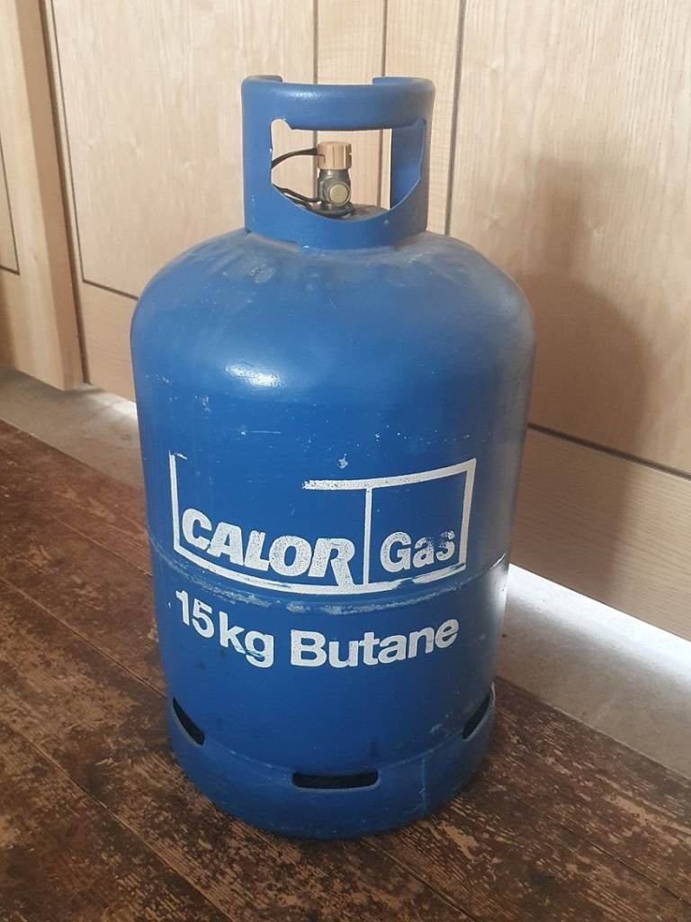 Calor Gas Butane Bottle 15 kg Blue Canister with 9.2kg of gas (see weight info) [FREE local delivery