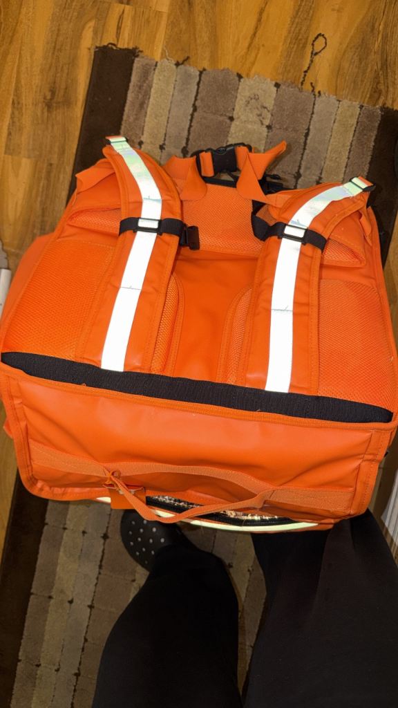 Just Eat Thermal Delivery Backpack Great Condition