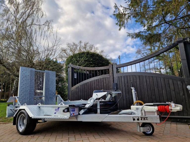 IFOR WILLIAMS TRAILER PLANT GH 64 MINI DIGGER JCB MACHINE KUBOTA GH GX 