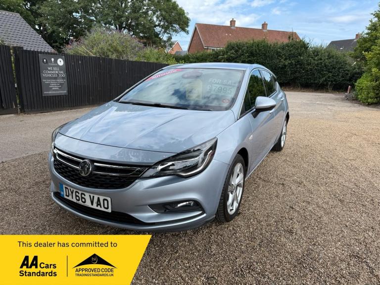 2016 Vauxhall Astra 1.4T 16V 150 SRi Nav 5dr Auto HATCHBACK Petrol Automatic