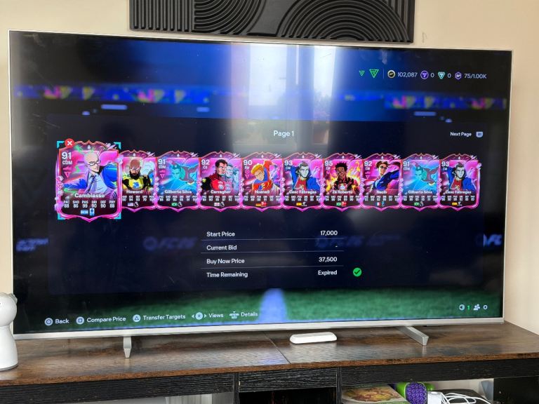 Phillips 55 inch TV with ambilight 