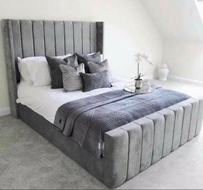 High quality  double beds  single small double kingsize super king size frame bed  with mattress 
