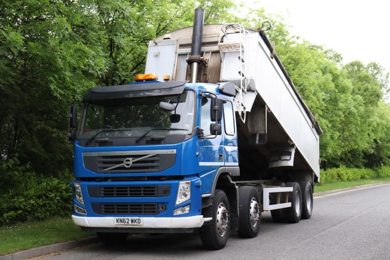VOLVO FM 410 SLEEPER 8X4 ALUMINIUM TIPPER (2012)