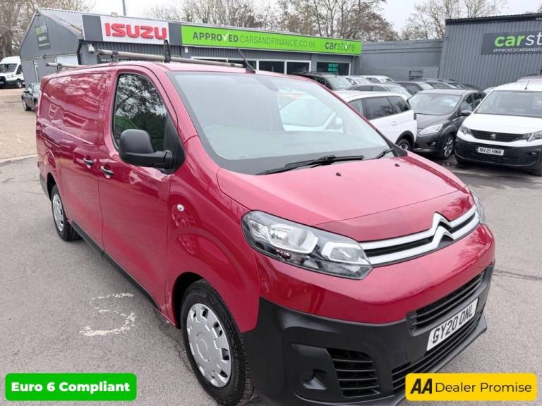 2020 Citroen Dispatch Red 2.0 BlueHDi Euro 6 panel van, 68,400 miles, ULEZ compliant, 6-Speed man...