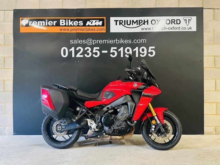 STUNNING ONE OWNER 2023/23 YAMAHA TRACER 9 GT MOTORCYCLE 