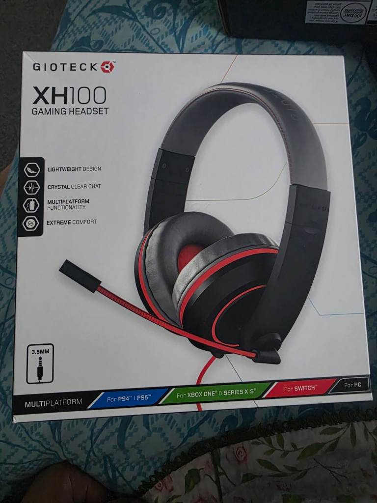 Gioteck XH100 Gaming Headset – Brand New, Multiplatform