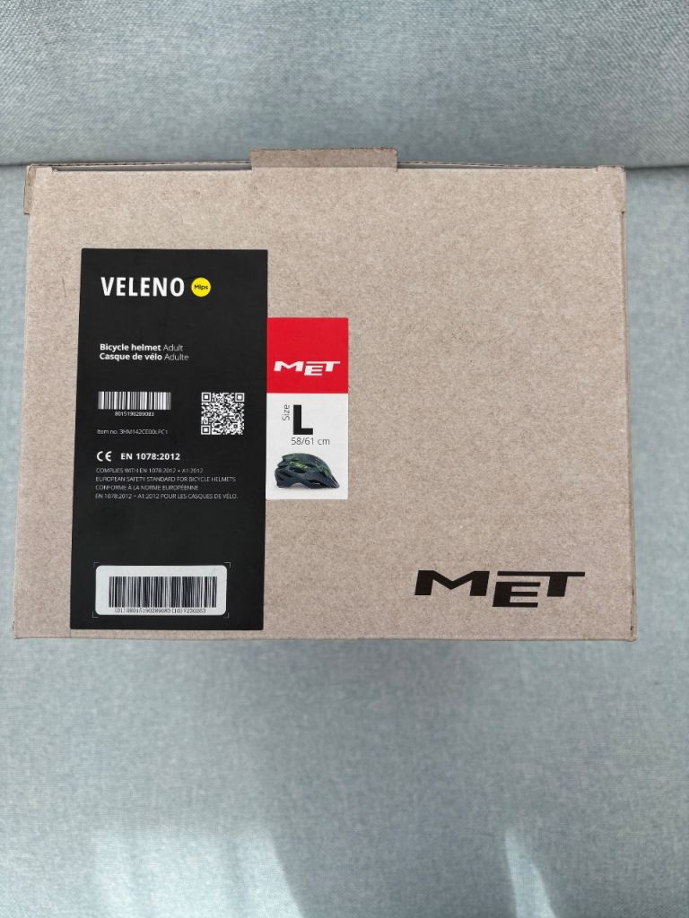 Met cycling helmet size large