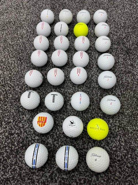  Bargain 30 Titleist golf balls - Mint/Grade A condition