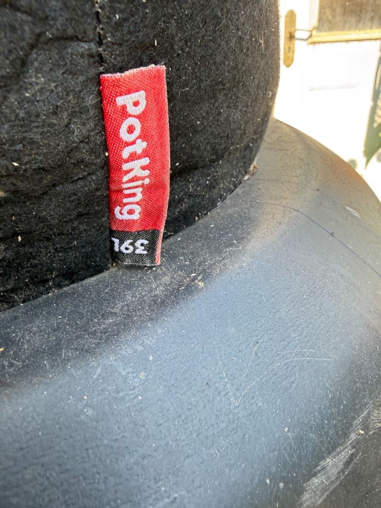 PotKing 39L Fabric Grow Pots - Good Condition