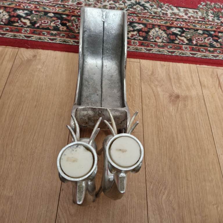 Metal Reindeer and Sleigh Decoration – Christmas Decor