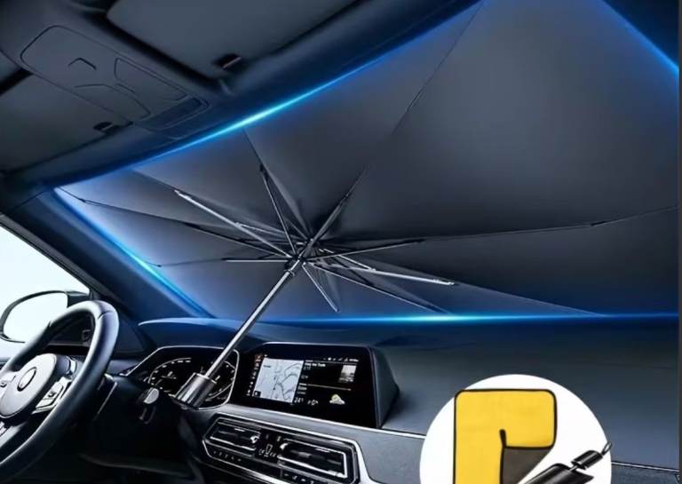 Brand New - Car Windshield Umbrella type Sunshade