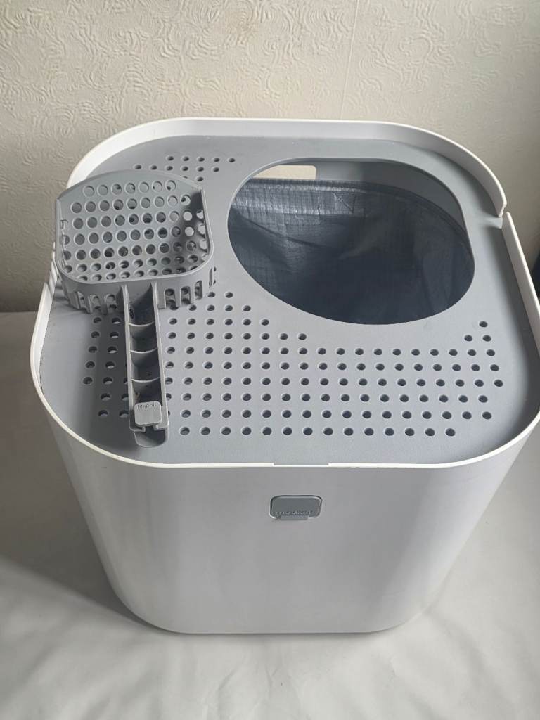 Modkat Top Entry Cat Litter Box White