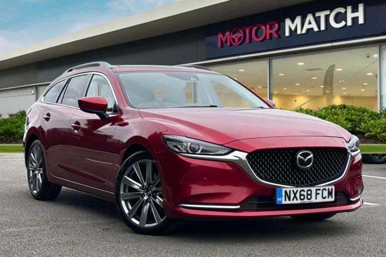 2018 Mazda Mazda6 2.2 SKYACTIV-D Sport Nav+ Tourer Euro 6 (s/s) 5dr Estate DIESEL Manual
