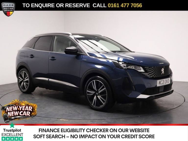 2021 Peugeot 3008 1.6 13.2kWh GT Premium SUV 5dr Petrol Plug-in Hybrid e-EAT Euro 6 (s/s) (22 HAT...