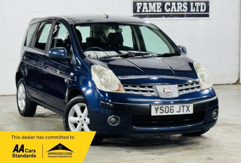 2006 Nissan Note 1.6 16v SE 5dr MPV Petrol Automatic