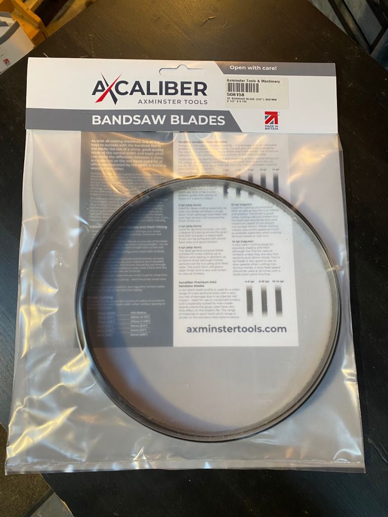 Bandsaw blades 