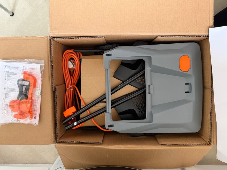 NEW Vonhaus Vonshef Electric Lawn Mower 1200W