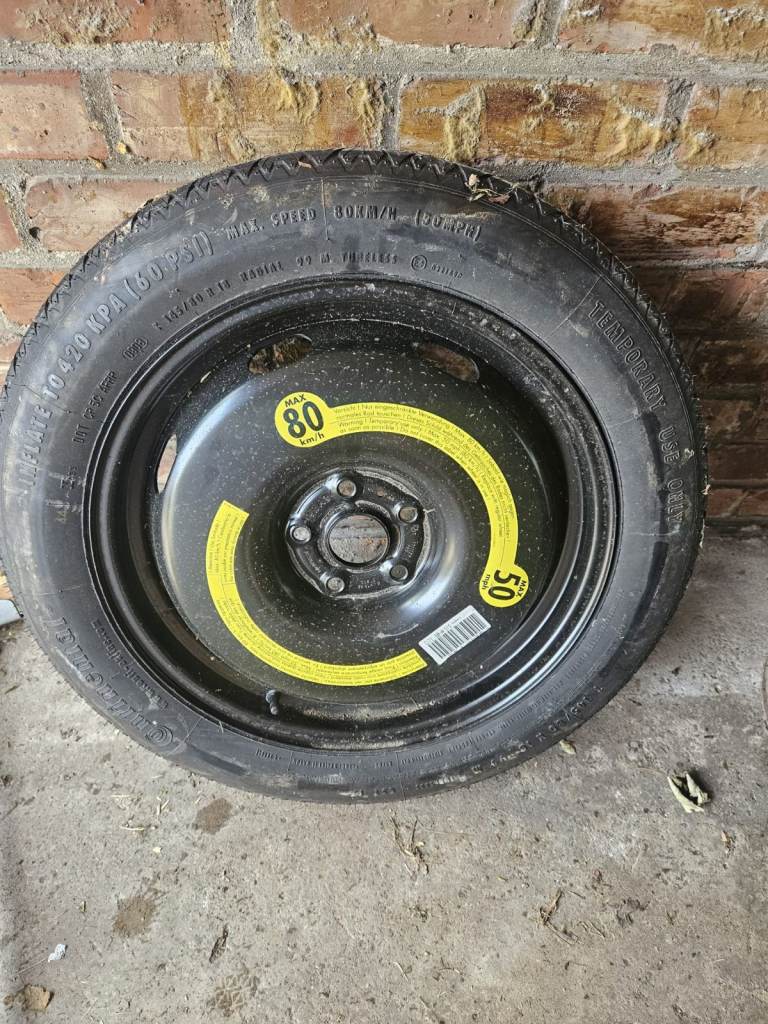 Genuine VW Space Saver Spare Wheel 18in – Unused
