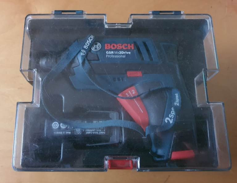 For sale is a Bosch GSR MX2Drive Professional screwdriver.