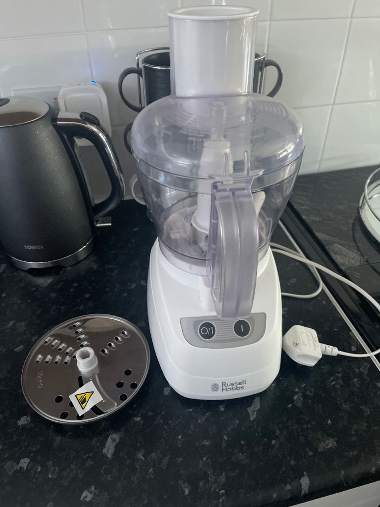 Russell Hobbs Food Processor – White, Good Condition