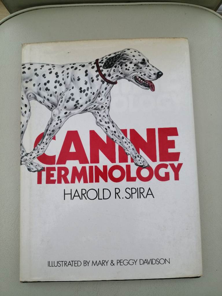 Canine Terminology Book