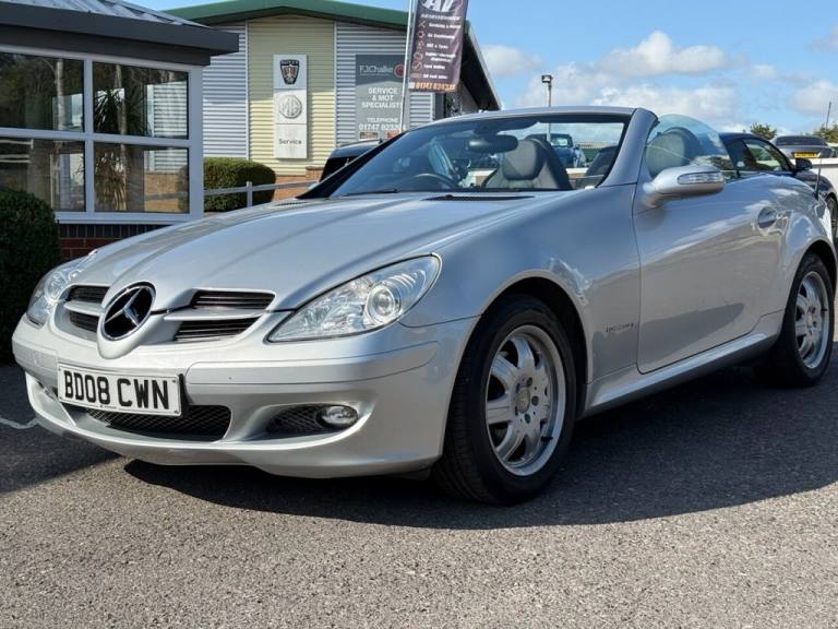 2008 08 MERCEDES-BENZ SLK 1.8 SLK200 KOMPRESSOR CONVERTIBLE 2DR PETROL AUTOMATIC