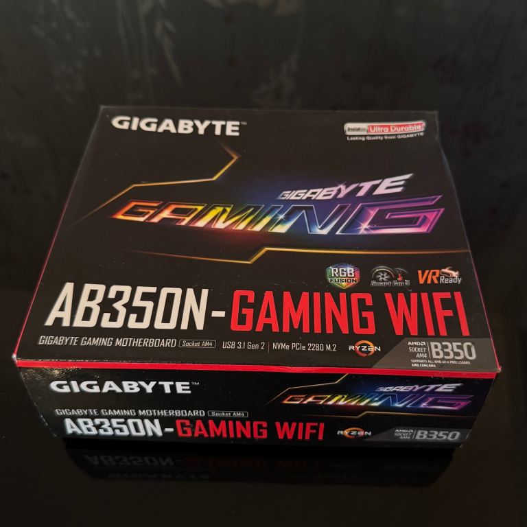 COLLECTION ONLY Gigabyte GA-AB350N-Gaming WIFI Mini-ITX AM4 Motherboard - Not Working