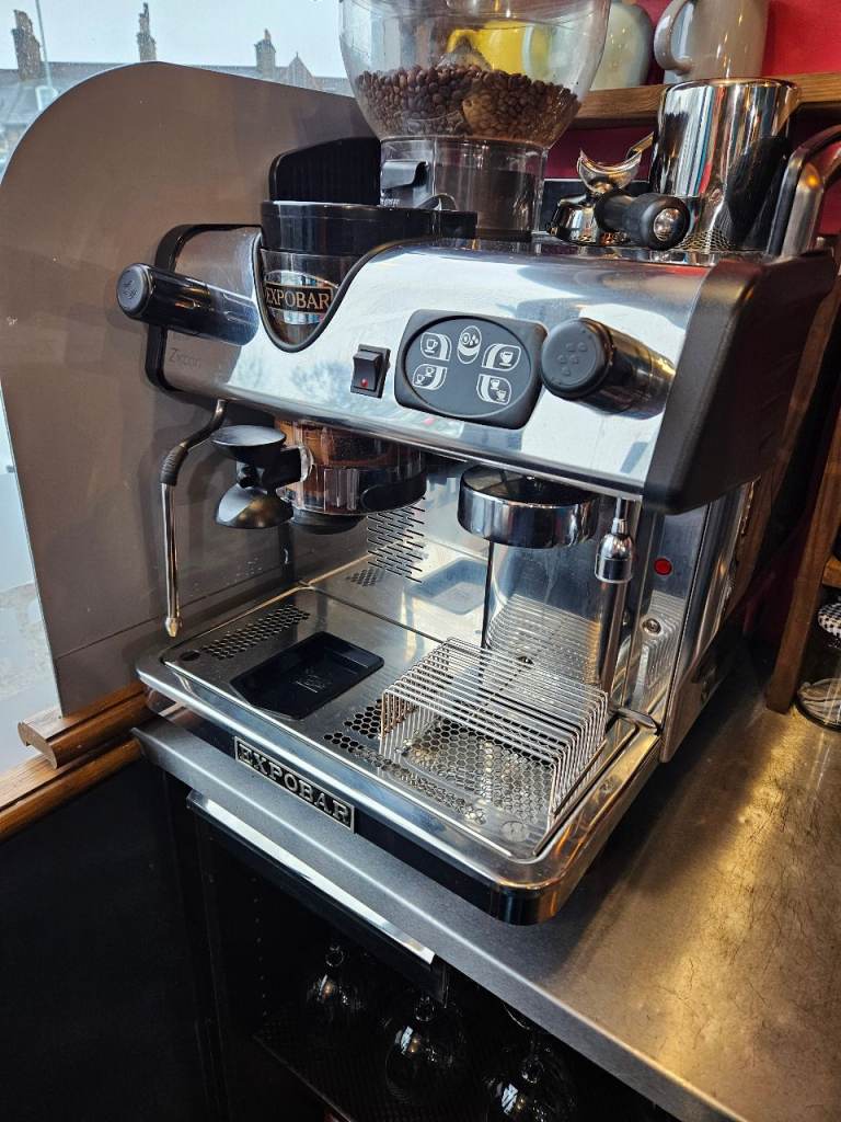 Expobar Zircon Coffee Machine with Integrated Grinder