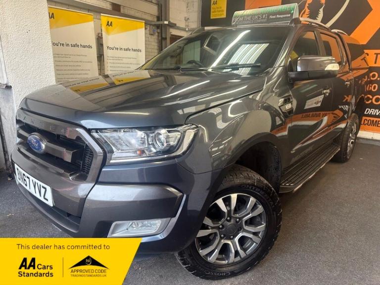 No VAT, 67 reg Ford Ranger Wildtrak 4X4 3.2 Tdci double cab 6 spd, rear canopy,